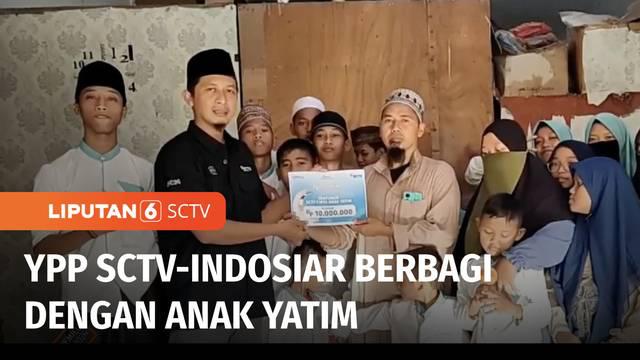 Di bulan penuh berkah bulan Ramadan, Yayasan Pundi Amal Peduli Kasih YPP SCTV-Indosiar berbagi kebahagiaan. Bantuan pemirsa setia SCTV-Indosiar disampaikan kepada sejumlah panti asuhan yatim piatu di sejumlah tempat.