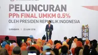 Tarif PPh Final Turun, Jokowi Ingin Pelaku UMKM Jadi Pengusaha Besar