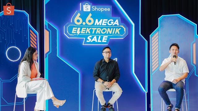 Shopee Adakan BincangShopee 6.6 Mega Elektronik Sale dan Kupas Tuntas Serba-Serbi Tentang Kreasi Konten Visual