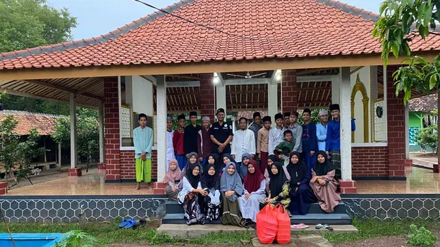 Bangunan Majlis Taklim Baru Ponpes. (Kamis, 07/07/2022). (Dokumentasi Bripka Dedi Komadi).