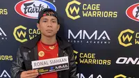 Ronal Siahaan bakal tampil di Road to UFC season 2 di Shanghai, China, 28-29 Mei 2023. (Marco Tampubolon/Liputan6.com)