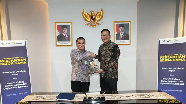 Ditjen Pajak Kemenkeu bekerja sama dengan Kementerian Koperasi untuk mempercepat integrasi sistem pendaftaran NPWP badan bagi Koperasi Desa Merah Putih. (Dok DJP)