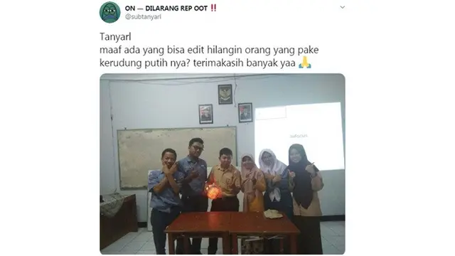 Minta Temannya Dihilangkan, 7 Hasil Editan Foto Ala Netizen Ini Kocak Abis