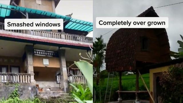 Turis Pesan Vila di Bali, Saat Tiba Ternyata Bangunan Terbengkalai
