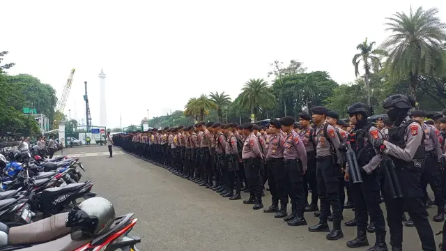 Polisi Siap Mengamankan Aksi Reuni 411 di Kawasan Monas Jakarta Pusat