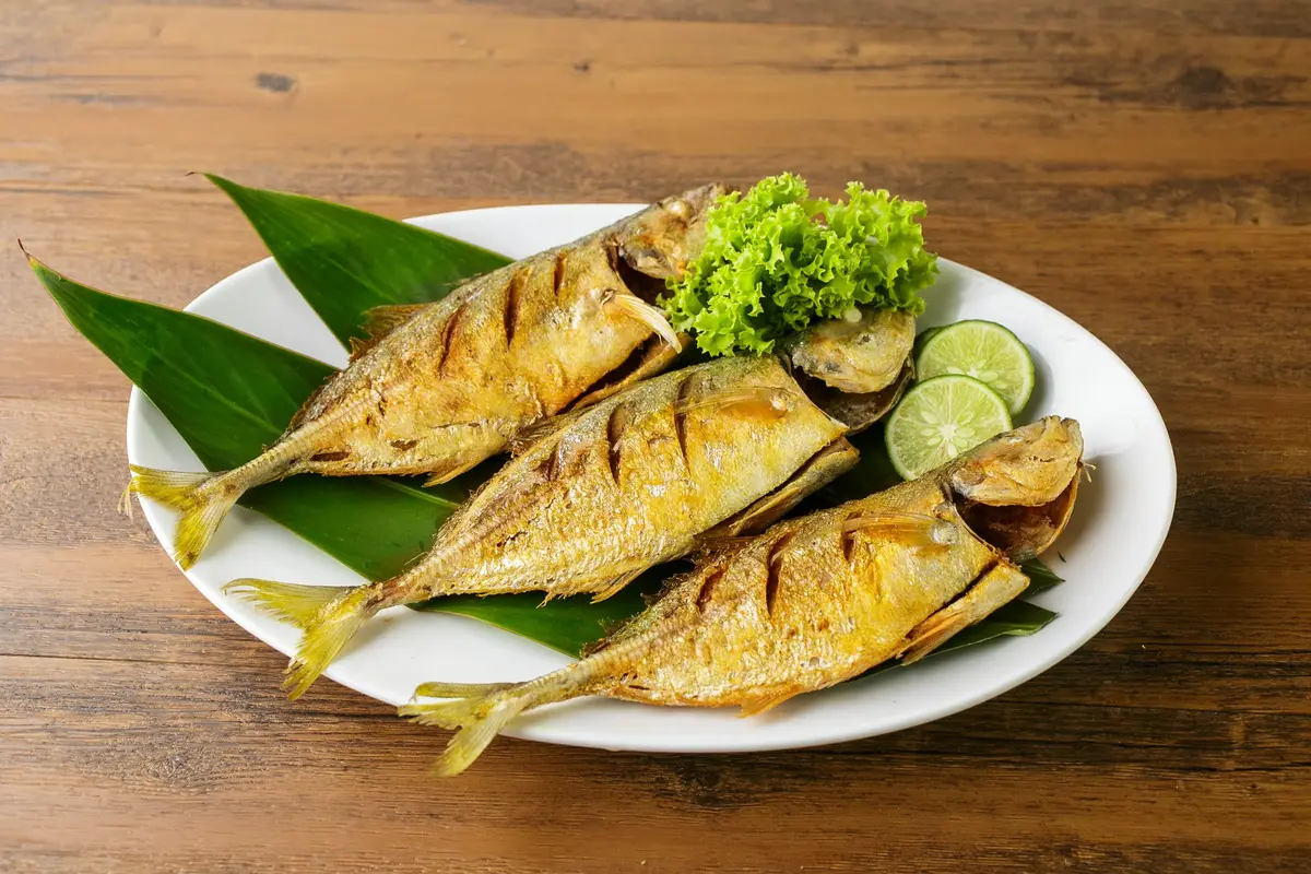ikan kembung goreng