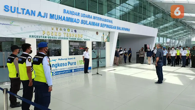 Penutupan Posko Angkutan Udara Bandara SAMS Sepinggan Balikpapan