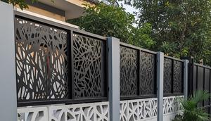 Model Pagar Roster Beton & Besi Minimalis 2025/Gemini AI