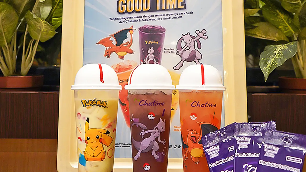 Chatime dan Pokemon
