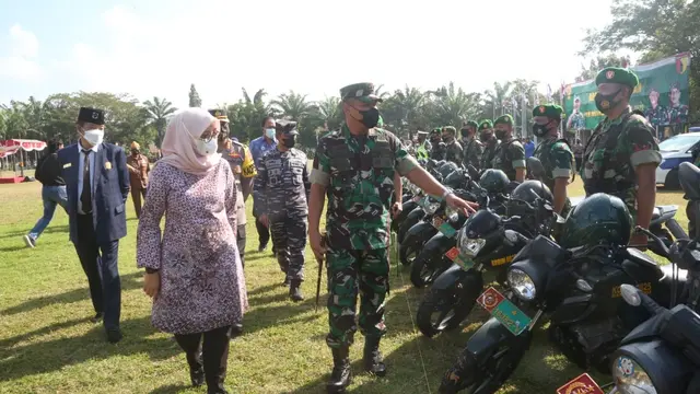 Pengecekan perlengkapan personel dalam pengaman perimbangan KTT G-20 (Istimewa)