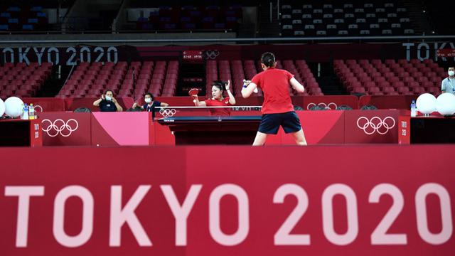 FOTO: Sesi Latihan Pemain Tenis Meja Dunia Jelang Olimpiade Tokyo 2020