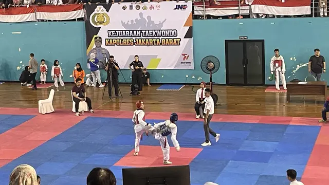 Kejuaraan Taekwondo Piala Kapolres Jakarta Barat 2023