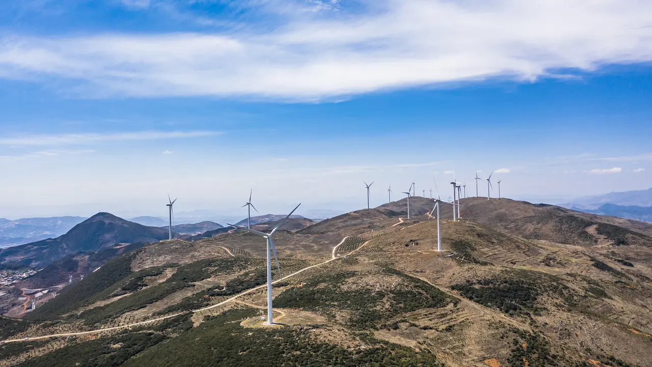 FOTO: Melihat Sumber Energi Ramah Lingkungan di Weining China