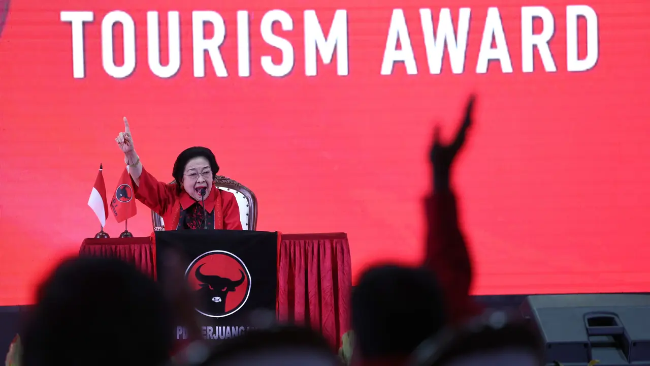 Ketua Umum Partai Demokrasi Indonesia Perjuangan (PDIP) Megawati Soekarnoputri