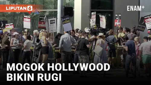 VIDEO: Mogok Hollywood Memukul Sewa Prop Hingga Catering Film