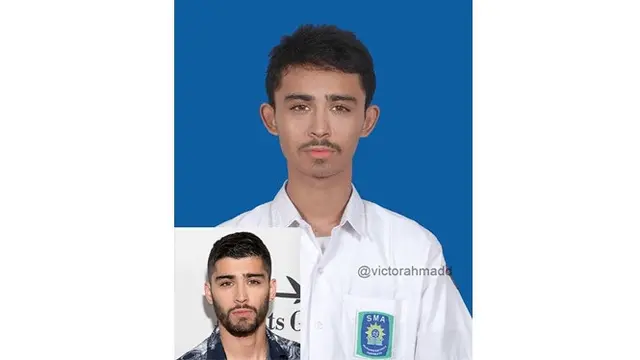 Editan seleb kocak (Sumber; Instagram/victorahmadd)