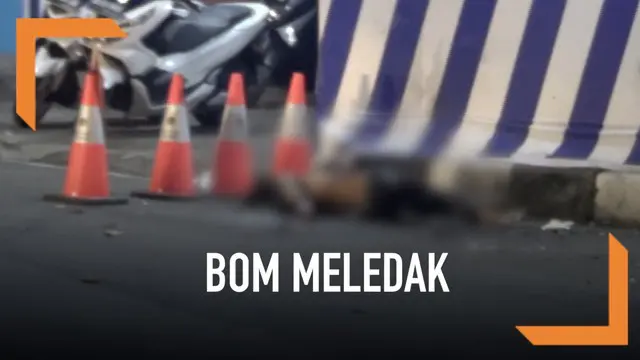 VIDEO: Kesaksian Warga saat Bom Pos Polisi Kartasura Meledak