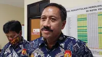 Ketua Umum KONI DIY Djoko Pekik Irianto. (Bola.com/Ana Dewi)