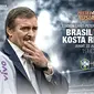 Brasil vs Kosta RIka (Liputan6.com/Abdillah)