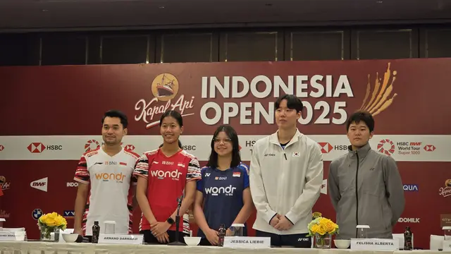 Jumpa Pers Indonesia Open 2025