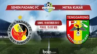 Liga 1_Semen Padang FC Vs Mitra Kukar (Bola.com/Adreanus Titus)