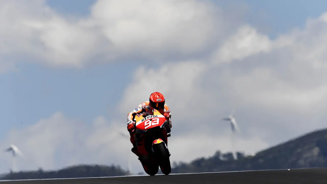 FOTO: Melihat Aksi Comeback Marc Marquez ke Arena Balap MotoGP, Si Bayi Alien Sempat Menitikan Air Mata