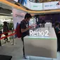 Setelah sukses menggelar launching di Jakarta pada 8 Oktober 2019 lalu, OPPO kembali memperkenalkan smartphone terbaru OPPO reno2 F secara langsung di Surabaya. (foto: © Zaki Mursidan Baldan)