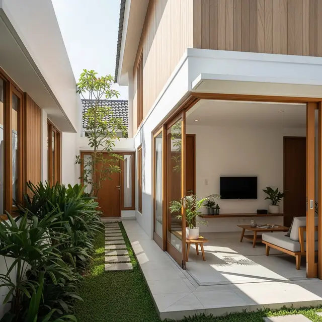 9 Desain Rumah Leter L yang Cocok untuk Lahan Memanjang, Fungsional dan Estetik