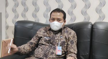 Kepala BNNK Depok, AKBP Rusli Lubis saat ditemui di kantor BNNK Depok (Liputan6.com/Dicky Agung Prihanto)