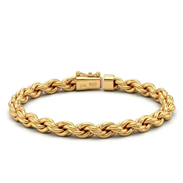 9 Model Gelang Emas 24 Karat 999, Tampil Elegan di Setiap Momen