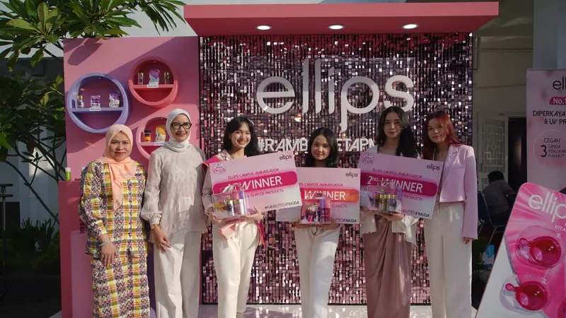 Ellips Shine Sister Ajak Mahasiswa Univ. Sumatera Utara Tampil Lebih Percaya Diri dengan #RambutTetapMuda