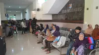 Suasana di ruang tunggu RSUD Majenang, Cilacap, Jawa Tengah. (Foto: Liputan6.com/Muhamad Ridlo)