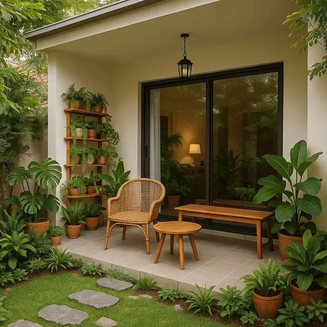 Model Teras Rumah Minimalis untuk Tempat Ngopi dan Bersantai
