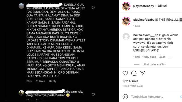 Rachel Vennya Diminta Klarifikasi Setelah Dituding Tak Jalani Karantina Hingga Usai Sepulang dari Amerika Serikat