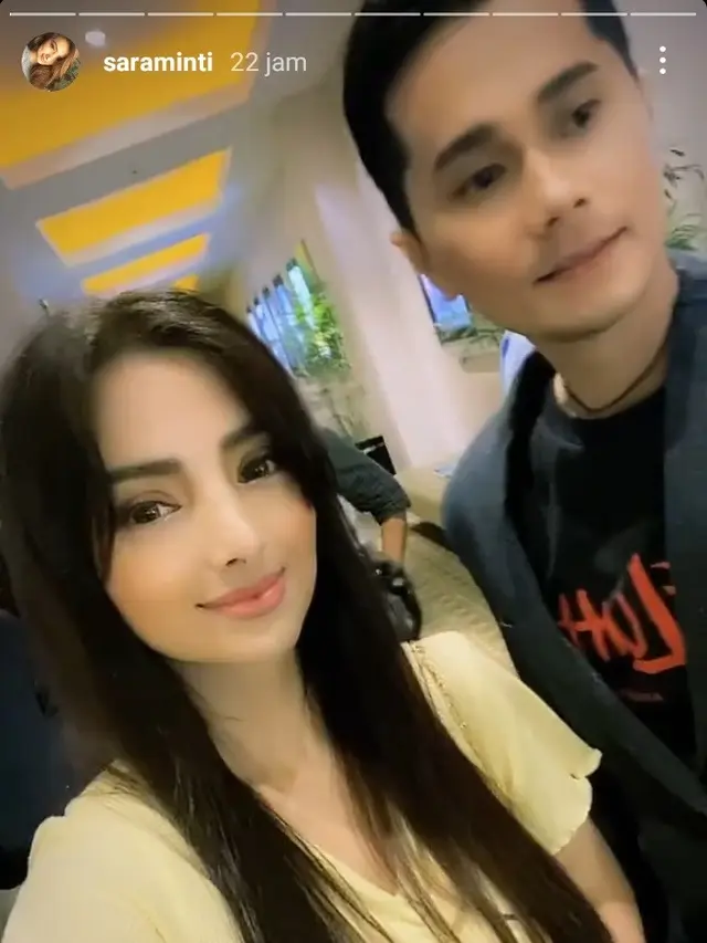 Ferdi Ali dan Sarah Samantha (Foto: Instagram/@saraminti)