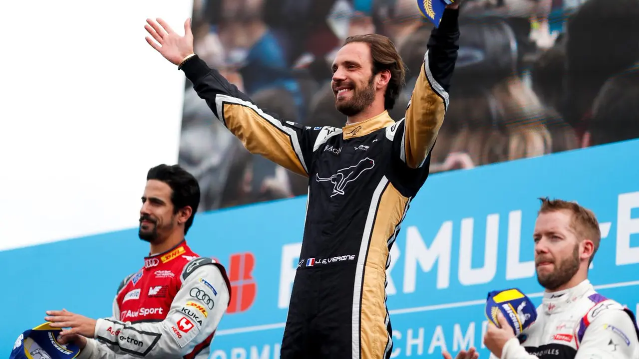 Pembalap Techeetah, Jean-Eric Vergne.