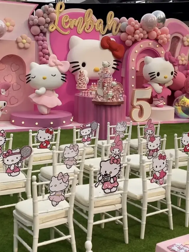 Pesta Meriah Anak ke-2 Wakil Presiden Gibran Rakabuming. [@littlethoughtsplanner]