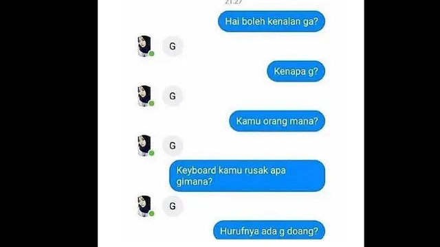 Bikin Miris, 7 Chat Gagal Ajak Kenalan