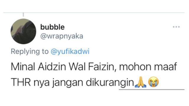 6 Ucapan Selamat Lebaran Ini Kocak, Bikin Geleng Kepala