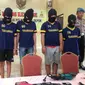Polresta Depok menangkap kawanan begal asal Lampung (Ady Anugrahadi/Liputan6.com)