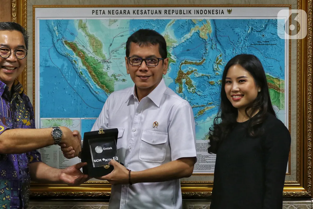 Wishnutama Terima Kunjungan Emtek dan SCM Group di Kemenpar