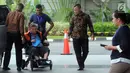 Dirut PT Wijaya Kusuma Emindo (WKE) Budi Suharto tiba untuk menjalani pemeriksaan sebagai tersangka terkait sejumlah kasus suap proyek pembangunan SPAM TA 2017-2018di Kementerian PUPR di gedung KPK, Jakarta, Rabu (6/2). (Merdeka.com/Dwi Narwoko)