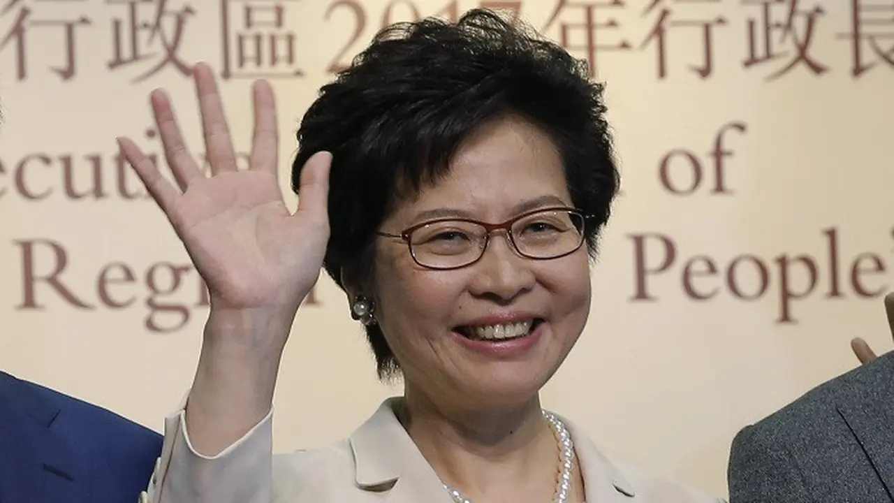 Carrie Lam, kepala eksekutif Hong Kong terpilih