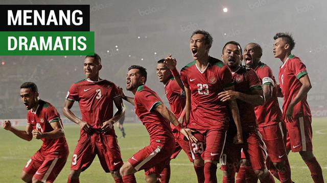Berita video momen kemenangan dramatis Timnas Indonesia atas Thailand pada leg I Final Piala AFF 2016. Apakah akan terulang kemenangan seperti itu saat bertemu tim War Elephants pada Sabtu (17/11/2018).