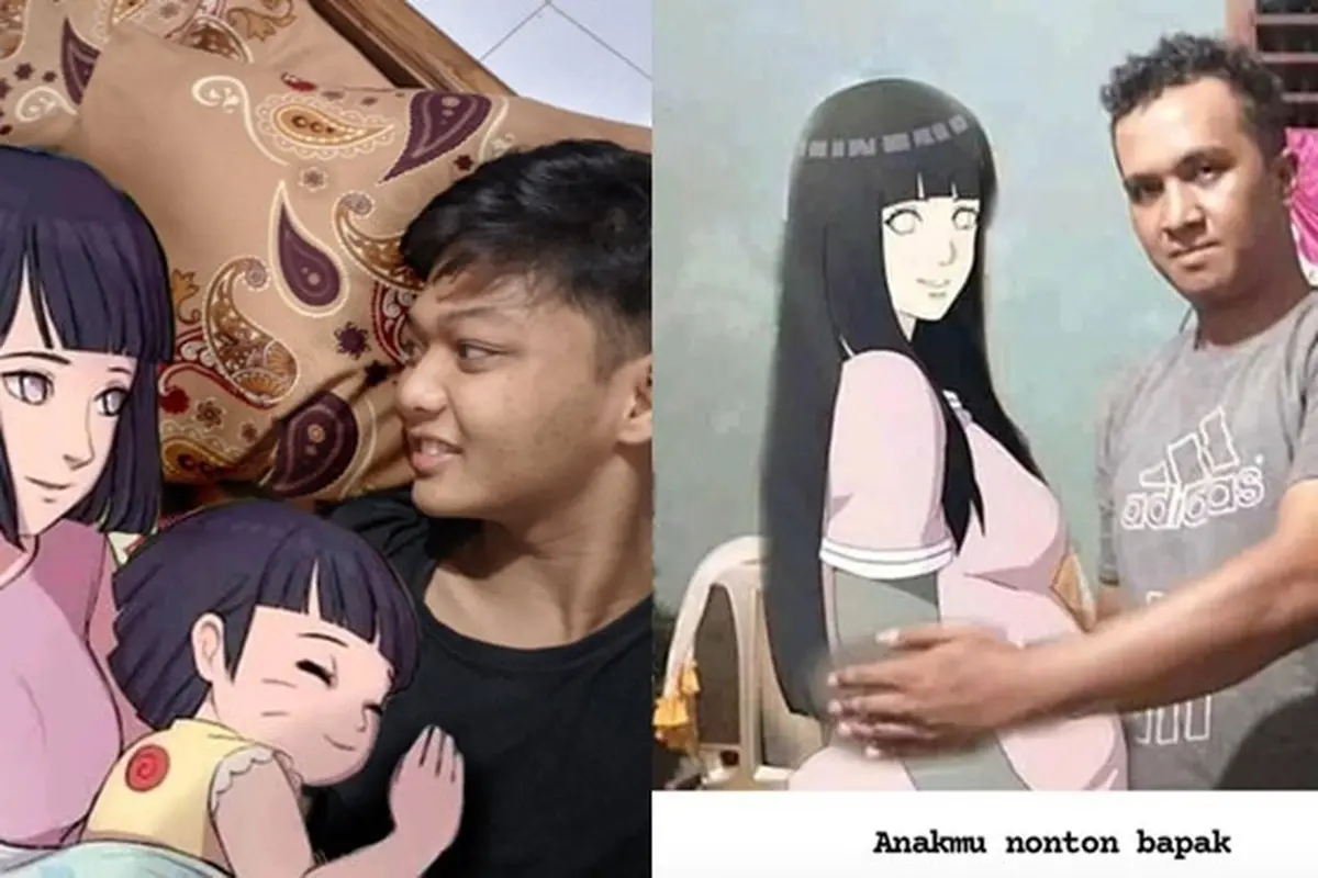6 Editan Foto Kocak Hinata Setelah Naruto Mati Ini Bikin Ngakak
