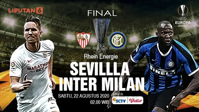 Final Liga Europa Sevilla vs Inter Milan.