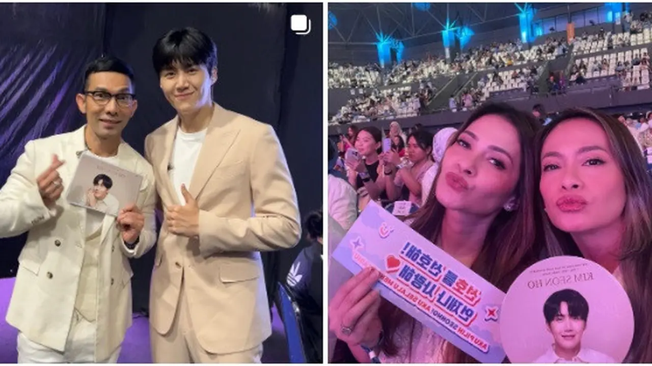 Kim Seon Ho menggelar fan meeting di Jakarta (Foto: instagram indraherlambang/ersamayori)