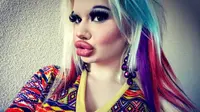 Andrea Ivanova, perempuan yang rela operasi plastik sebanyak 15 kali agar mirip Barbie (Dok.Instagram/@andrea.ivanova345/https://www.instagram.com/p/ByspNcUABZh/Komarudin)