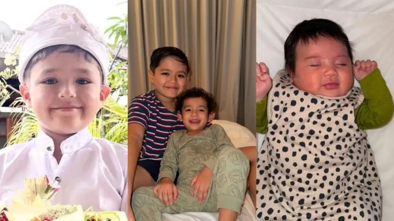 Jessica Iskandar unggah momen anak-anak. (credit: instagram.com/inijedar)