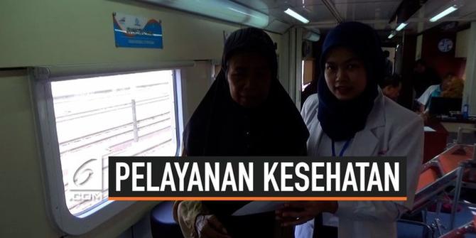 VIDEO: Rail Clinic, Pelayanan Kesehatan Gratis di Atas Kereta